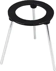 Lab Tripod Support Stand with Removable Legs, Cast Iron Bunsen Holder for Chemical Experiment, Mesh Screen Included, Lab Bunsen Tripod, Lab Bunsen Tripod