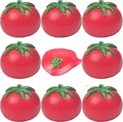 Release Stress Squeeze Toy, Fake Strawberry Banana Peaches Oranges Ice Cream,Great to Release Stress for Adults and Children (Tomato)