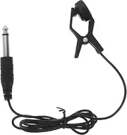 GOOHOCHY Acoustic Guitar Pickup System with Clip Microphone Instrument Tuner for Violin Mandolin Ukulele Portable Design for Easy Tuning and Enhanced Musical Expression