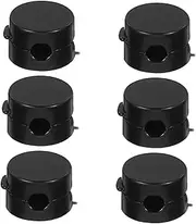 6pcs Cable Management Clips Adhesive Base Design for Cables Flexible for Office Home Desk Cord Organizer Minimalist Design