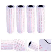 40 Rolls Pricemarker Labels Hole Reinforcement Stickers Ink Clothing