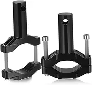BUGUUYO 2 Pcs Motorcycle Light Bars Mounting Brackets Sturdy Headlight Clamp for Fog Lamps Unique Shock Absorbing Design Easy Install for Motorcycles Off Road Vehicles