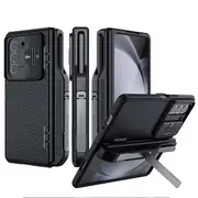Nillkin For Samsung Galaxy Z Fold 6 5G Case, CamShield Series Slim Stylish Protective Case with Slide Camera Cover (Black)