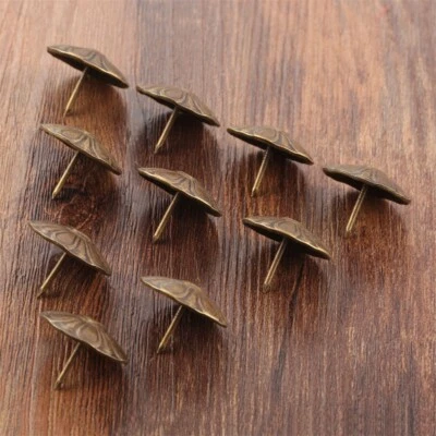 10pcs Retro Upholstery Nail Tack Jewelry Box Sofa Furniture Door 23mm Household