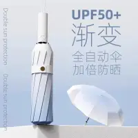 在飛比找蝦皮購物優惠-全自動UV雨傘 自動折疊傘 晴雨兩用傘 反嚮傘 遮陽傘 黑膠