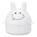 Microwave Egg Boiler Cute Boiled Egg Maker Food-Grade Poached Egg Maker 4 Eggs