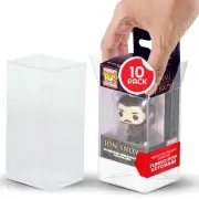 Funko Pop Protector for Funko Pocket Pop Keychain Standard Box Size - 10 Pack...