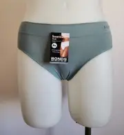 Bonds Ladies WWGCA IHM Inner Self Side Seamfree Seamless Midi Brief Size 16 New