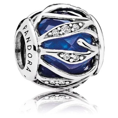 Authentic Pandora Nature's Radiance Charm Royal Blue 791969NCB