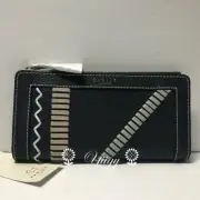 Radley London Hill House Dark Blue Leather Credit Card Wallet D14