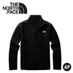 【THE NORTH FACE 男 POLARTEC刷毛保暖外套《黑》】3VT9/刷毛外套/保暖外套/保暖中層/休閒夾克