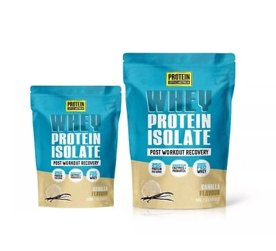 New Protein Supplies Australia WPI Whey Protein Isolate Vanilla 500g/1KG Range