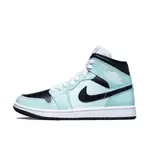 NIKE AIR JORDAN 運動鞋 1 MID AQUA BLUE 新品 BQ6472-300