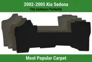 Lloyd Ultimat Front Row Carpet Mat for 2002-2005 Kia Sedona (for: Kia)