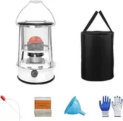 Small Kerosene Heater, Convection Heater Portable Use Outdoor Kerosene Stove, Long-Lasting Multi-Functional Kerosene Radiant Heater for Tent, Garden, Fishing