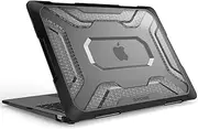 SUPCASE [Unicorn Beetle Series] Case for New MacBook Air 13 Inch 2018 Release, Slim Rubberized TPU Bumper Cover for 2018 MacBook Air 13 Inch A1932 with Touch ID and Retina Display (Black/Frost)