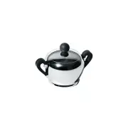 Alessi CA14/8 - Bombé Sugar Bowl, Designed by Carlo Alessi