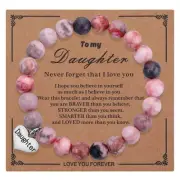 iWenSheng Daughter Gift from Mom Dad - Inspirational Daughters Bracelet from ...