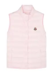 Moncler Kids Liane Quilted Shell Gilet (12-14 Years) - Pink - 12A (12 Years) 12A (12 years)