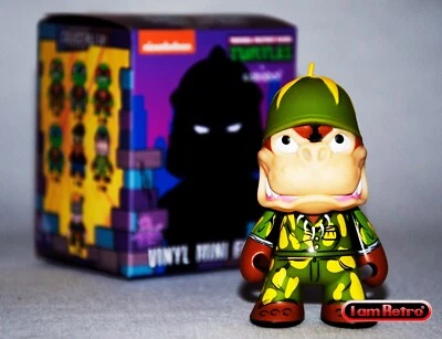 Kidrobot Teenage Mutant Ninja Turtles TMNT Sgt Bananas Shell Shock Vinyl Figure
