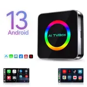 Wireless CarPlay&Android Auto Adapter Android 13 Smart AI Box Auto-Multimedia