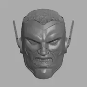 Wallace West New 52 Flash v2 custom head for DC Comics McFarlane & other figures