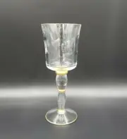 Saint Louis Crystal COSMOS GOLD Water Goblet NEW