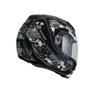 【SOL Helmets】SM-3可掀式安全帽 (惡天使_消光灰/銀) ｜ SOL安全帽官方商城
