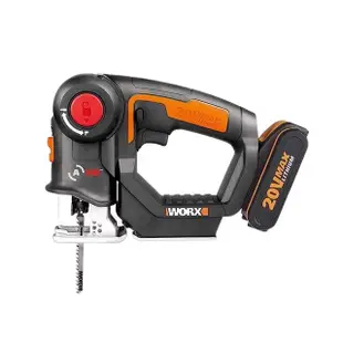 WORX 威克士 20V 鋰電變形金剛軍刀鋸/線鋸機-雙電池套裝組(WX550.1)｜ASTool