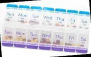 Push Button AM/PM Weekly Pill Organizer-780