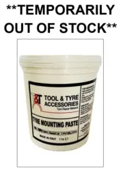 Premium Tyre Tire Mounting Paste Bead Wax/Lube 1kg Tub Made in Italy