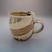 Blue Bell Studio Pottery Mug Tresabenn Studio Cornwall Earthenware Clay Rare New