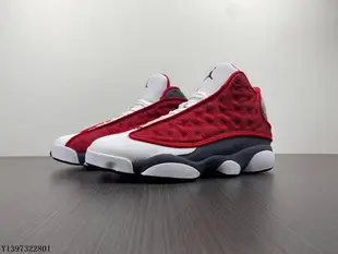 AIR JORDAN 13 RETRO 紅白灰 3M 防滑 時尚 耐磨 中幫 籃球鞋 DJ5