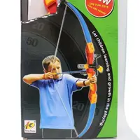 在飛比找樂天市場購物網優惠-紅外線 兒童弓箭射擊玩具組 吸盤弓箭組 980/一組入(促3