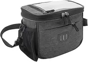 AIMALL Waterproof Portable Bicycle Bag with TPU Touch-Screen - Multi-Purpose Handlebar Bag for Cycling Safety and Convenience