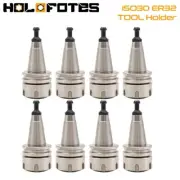 8pcs ISO30 ER32UM 50L Collet Chuck CNC Milling Tool Holder Balance G2.5 30000RPM