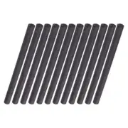 12 Pcs Electrode Carbon Graphite Crucible Stir Bar Fiber Rods and Tubes