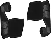 Broken Big Toe Splint | Breathable Sprained Toe Support | Set of 2 Curl Hallux Straightener, Adjustable Sprained Foot Guard for Women Men
