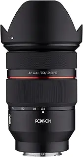[ROKINON] AF 24-70mm f/2.8 Auto Focus Full Frame Zoom Lens for Sony E (IO2470AFZ-E)