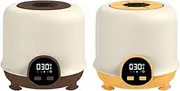 Automatic Baby Formula Mixer, Low Noise Milk Bottle Blender, 15.3x14.5x14.5cm/6.02x5.71x5.71 inches Electric Shaker with LED Display, Bidirectional Mixing, Ideal for Baby Formula,