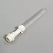 Lego Star Wars - Trans Clear Lightsaber with White Hilt - NEW