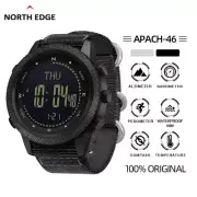 NORTH EDGE Mens Digital Watch Sport Watches Altimeter Compass Time Waterproof