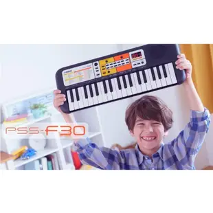 公司貨免運 兒童電子琴 YAMAHA PSS-F30 迷你電子琴 37鍵 手提電子琴 兒童電子琴 (10折)