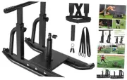 Weight Sled for Training, Sled Push Gym Equipment with Adjustable Height Push
