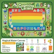 Toddler Drawing Water Mat 39.73x27.56 Inch Coloring Play Mat Learning Educational Toys Gift For Children