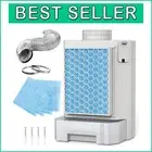 Efficient Indoor Dryer Vent Kit with Stainless Steel Filter - 4 Filters Included