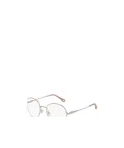 Chloé Eyewear Round Frame Glasses 50 White