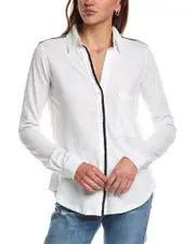CHRLDR Jersey High-Low Blouse