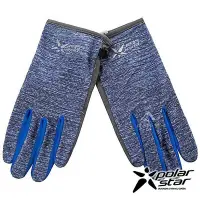 在飛比找Yahoo!奇摩拍賣優惠-PolarStar 麻花抗UV排汗短手套『深藍』P19517