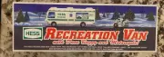 1998 HESS Vehicle Toy RV Van W/ Dune Buggy & Motorcycle NIB